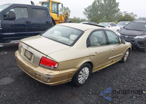 2003 Hyundai Sonata z USA, uszkodzony, nr VIN KMHWF25S63A832192